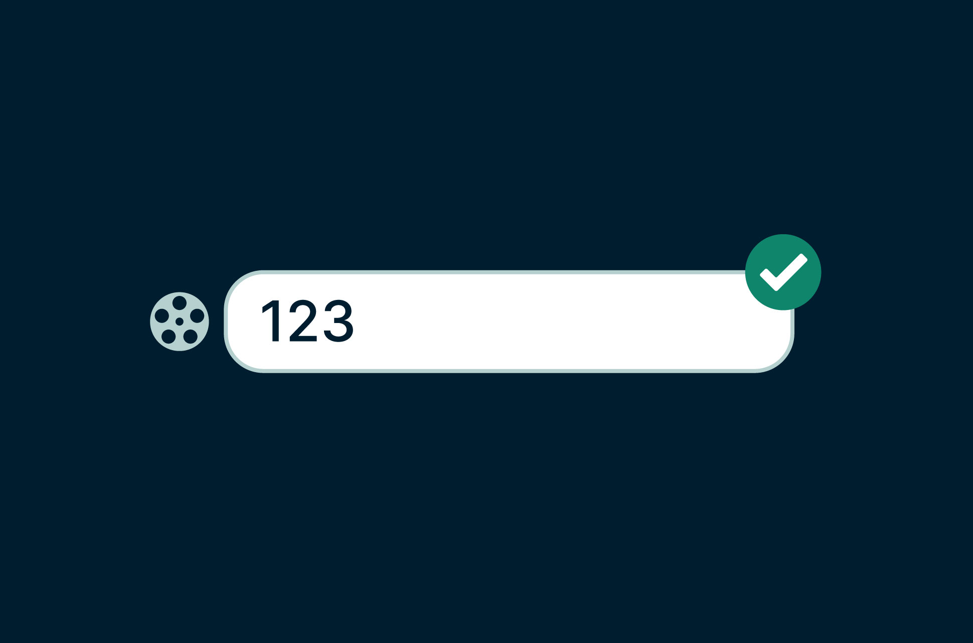 Entry form with simple password.