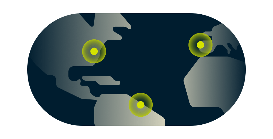 Servers in 105 countries
